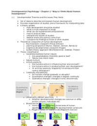 Human Development Across the Life Span Chapter 2