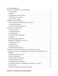 Samenvatting Analyse van bedrijfsprocessen