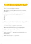 Bio 254 Study Guide QUESTIONS AND CORRECT DETAILED ANSWERS (VERIFIED ANSWERS) |ALREADY GRADED A+