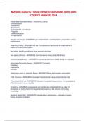 bundle for NSG-322 PRACTICE HESI EXAM 2024/2025 QUESTIONS WITH 100% CORRECT ANSWERS//UNIT 1 NSG 3180 ADVANCED EXAM 2024/2025 QUESTIONS WITH 100% CORRECT ANSWERS//NSG 3180 Exam 1 QUESTIONS WITH 100% CORRECT ANSWERS 2024/2025