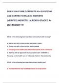 NURS 3036 EXAM |COMPLETE 90+ QUESTIONS  AND CORRECT DETAILED ANSWERS  (VERIFIED ANSWERS) ALREADY GRADED A+  2024 NEWEST !!!!