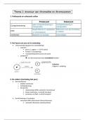 Structuur van chromatine en chromosomen + DNA-replicatie