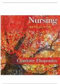 test Bank For Gerontological Nursing 10th Edition By Charlotte Eliopoulos 9781975161002 Chapter 1-36 Complete Questions and Answers A+