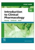 TEST BANK -- PHARMACOLOGY: A PATIENT-CENTERED NURSING PROCESS APPROACH, 10TH  EDITION. BY JENNIFER J. YEAGER. ALL CHAPTERS INCLUDED