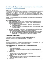 Samenvatting Informatiekunde