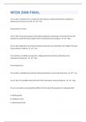 NFDN 2008|233 FINAL QUESTIONS AND COMPLETE SOLUTIONS|40 PAGES