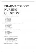 Test Bank For Pharmacology A Patient-Centered Nursing Process Approach 11th Edition by Linda E. McCuistion | Newest Version 2023/2024 | 9780323793155 | Chapter 1-58 | Complete Questions and Answers A+