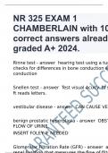 NR 326 Exam #2 with 100% correct answers already graded A+ 2024.