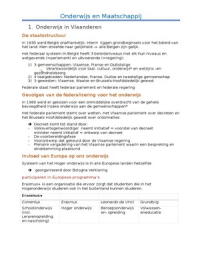 samenvatting Onderwijs en Maatschappij