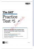 sat-practice-test-5-digital Annotation with complete solution