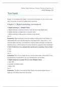 Digital Test Bank - Digital Marketing Strategic Planning & Integration,Hanlon,2e