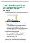 CS 6250 Week 11 Questions and Answers Solved 100%;( Georgia Institute Of Technology)