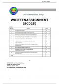 Written assigment sc025 KOLEJ MATRIKULASI LABUAN