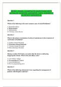 IBHRE  EXAM  COMPLETE QUESTIONS WITH DETAILED VERIFIED ANSWERS (100% CORRECT) /ALREADY GRADED A+,,,Alpha