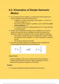 6.3_ Kinematics of Simple Harmonic Motion