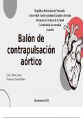 Balón  de contrapulsacion aórtico 