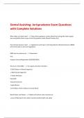 Dental Assisting: Jurisprudence Exam Questions  with Complete Solutions