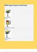 BNSF Signal Aspects (Individual)  with Verified Correct Answers