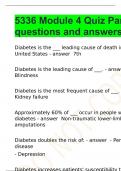 5336 Module 4 Quiz Part 1 questions and answers