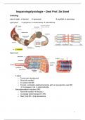 Samenvatting Inspanningsfysiologie Deel De Smet