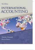 Test Bank for International Accounting, 3th Edition by Timothy Doupnik