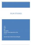 OCR 2023 GCE Film Studies H410/02: Critical approaches to film A Level  Question Paper & Mark Scheme (Merged)