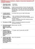 NAMS Menopause Textbook - Chapter 3 Vasomotor Symptoms with complete solutions.