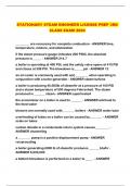 STATIONARY STEAM ENGINEER LICENSE PREP 3RD CLASS EXAM 2024