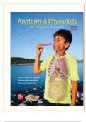 TEST BANK For Anatomy and Physiology: An Integrative Approach, 4th Edition, Michael McKinley, Valerie O’Loughlin | Verified Chapter's 1 - 29 | Complete