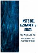 NST2601 Assignment 2 2024 | Due 14 June 2024