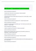 503 Exam 1 Questions and Answers