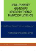 Endocrine Pharmacology-1