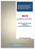 9 band score IELTS essays Task2