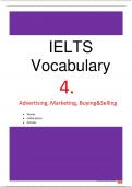 IELTS Vocabulary 4