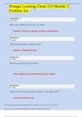 Portage_Learning_Chem_210___Module_3 QUESTIONS AND VERIFIED ANSWERS LATEST UPDATE 2024/2025