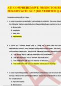 ATI RN COMPREHENSIVE PREDICTORRETAKE Q & As LATEST RETAKE EXAM GUARANTEED SUCCESS 2024/2025 HIGHLY RATED A+ SCORE