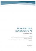 Volledige Samenvatting kennistoets Preventieve Zorg