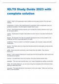 IELTS Study Guide 2023 with  complete solution