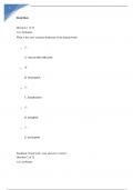 BIOL SCIN 132 QUIZ 3 QUESTIONS GRADED A+ (PLUS)