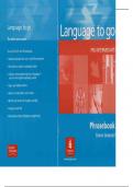 Language to go Elementary - Phrasebook