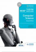 2023 Cambridge IGCSE and O  Level Computer Science Second Edition