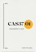 CAS3701 Assignment 6 Due 28 June 2024