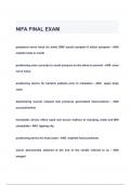 NIFA FINAL EXAM questions & answers 2024 ( A+ GRADED 100% VERIFIED)