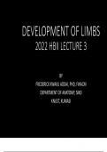 DEVT OF LIMBS - L3