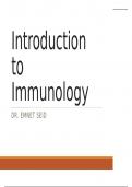 Immunology for Nursing.