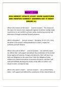 NAVY ODS 2024 NEWEST UPDATE STUDY GUIDE QUESTIONS AND VERIFIED CORRECT ANSWERS GET IT RIGHT |GRADE A+|,,,,Alpha