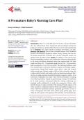 A_Premature_Babys_Nursing_Care_Plan