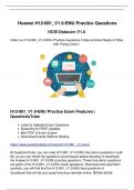 Latest Huawei H12-891_V1.0-ENU Practice Questions for Learning - The Top Reason to Get Success