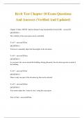 Revit Test Chapter 10 Exam Questions And Answers (Verified And Updated)