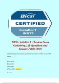 BICSI - Installer 1 – Review Exam Containing 118 Questions and Answers/2024-2025. Terms like: A third 90-degree bend may be permitted in a conduit run if the run does NOT exceed ______?  A 5 m (16.5') B 10 m (33') C 15 m (50') D 30 m (100') - 